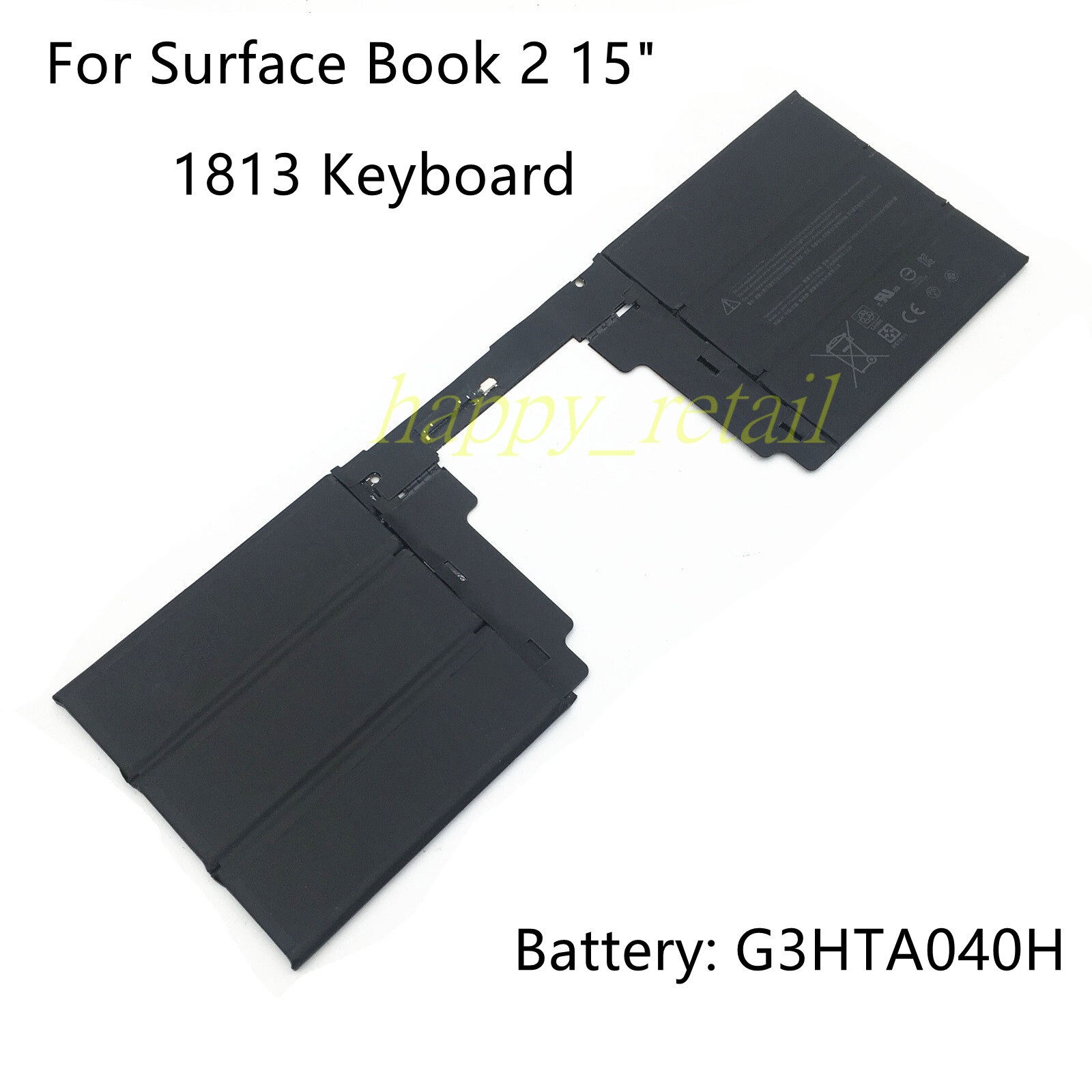 New Replacement Battery For Microsoft Surface Book 1 / 2 2nd Gen 13.5" 15" -USA