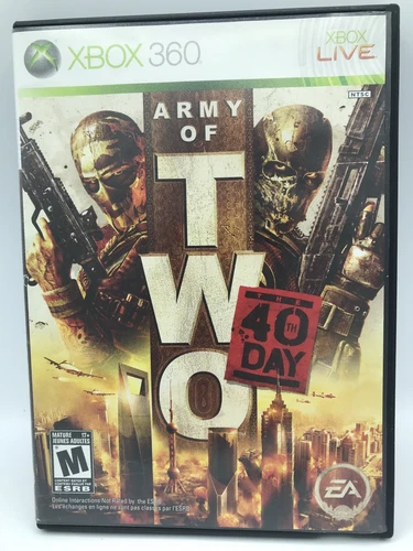 Army of Two: The 40th Day (Microsoft Xbox 360, 2010)