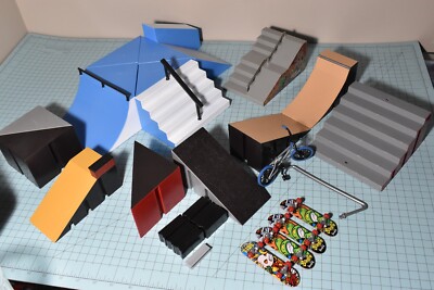 Tech Deck Lot Skate Park Ramps Skateboarding - Ramps & Rails