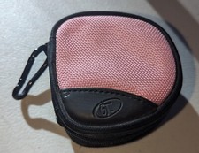 Nintendo GameCube Game Carrying Case. Holds 8 Games From RDS. Pink Black