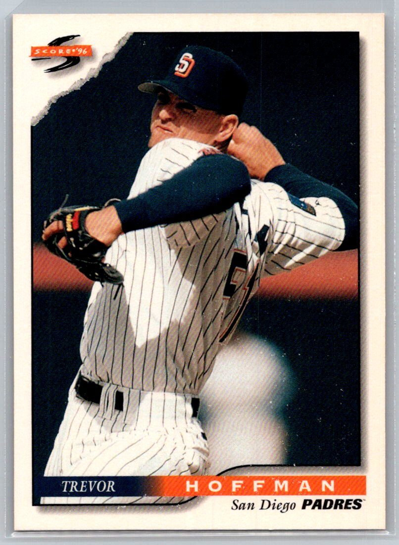 💎1996 Score Baseball Dugout Collection #175 Trevor Hoffman - San Diego Padres💎