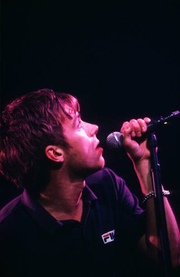 Blur Damon Albarn Brielpoort Deinze 20th March 1996 Old Photo 16