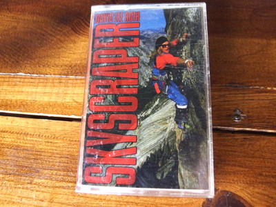 David Lee Roth Skyscraper Cassette Tape, Used, Tested, Van Halen, Steve Vai