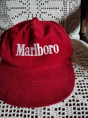Vintage Deadstock Marlboro Mütze Snapback Cord bestickt AJD
