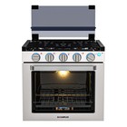 CAMPLUX 21" Gas Range Oven & 3 Burners Cooktop Compact Kitchen Camper Stove Top — photo 4