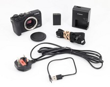 Canon EOS M6 Mark II 32.5MP Mirrorless Digital Camera - Black (Body only)