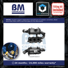 Catalytic Converter Type Approved + Fitting Kit fits RENAULT TWINGO Mk3 1.0 BM