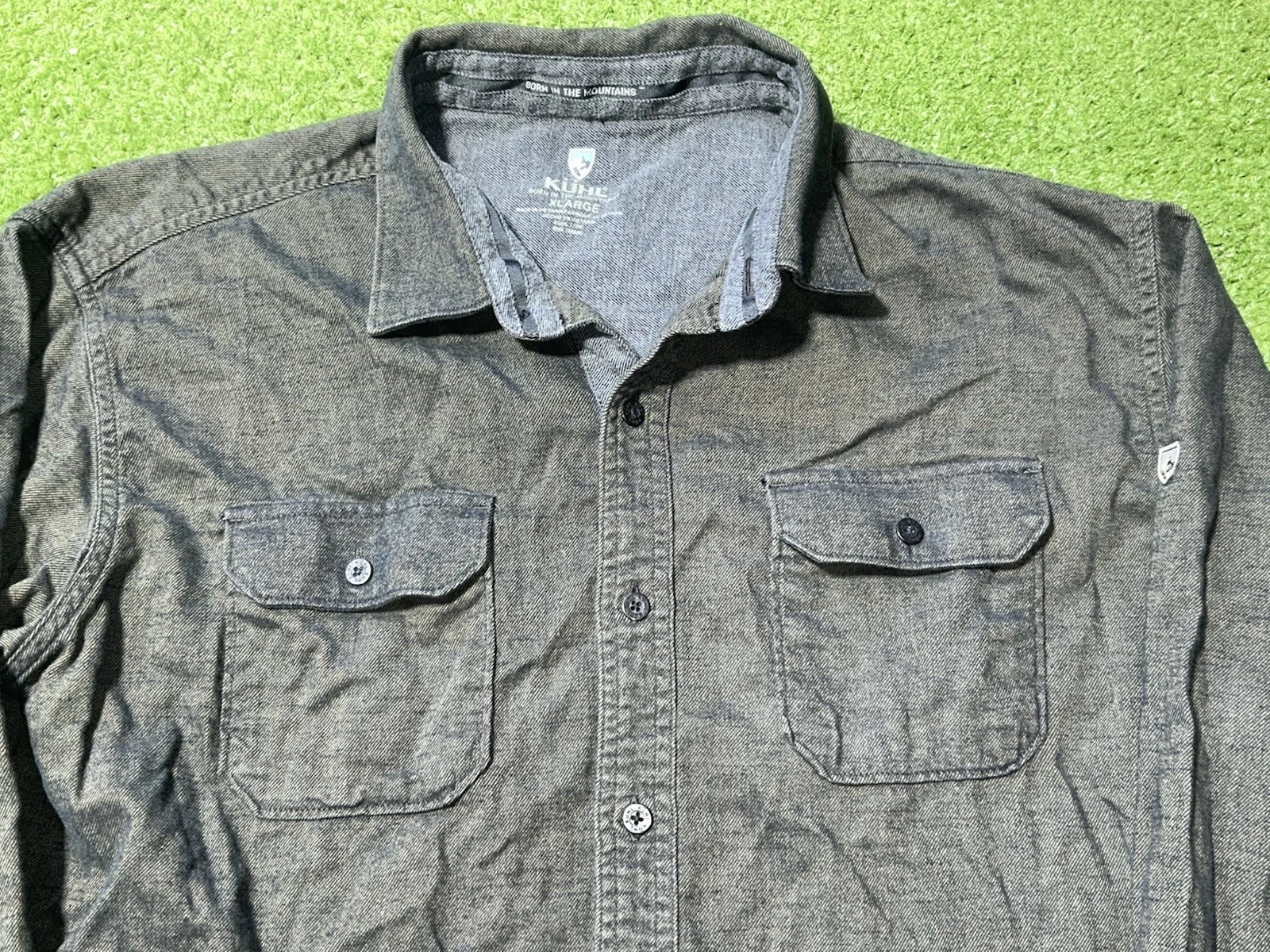 Kuhl Shirt Mens XL Descendr Flannel Button Up Long Sleeve Outdoor Casual
Opens in a new window or ta