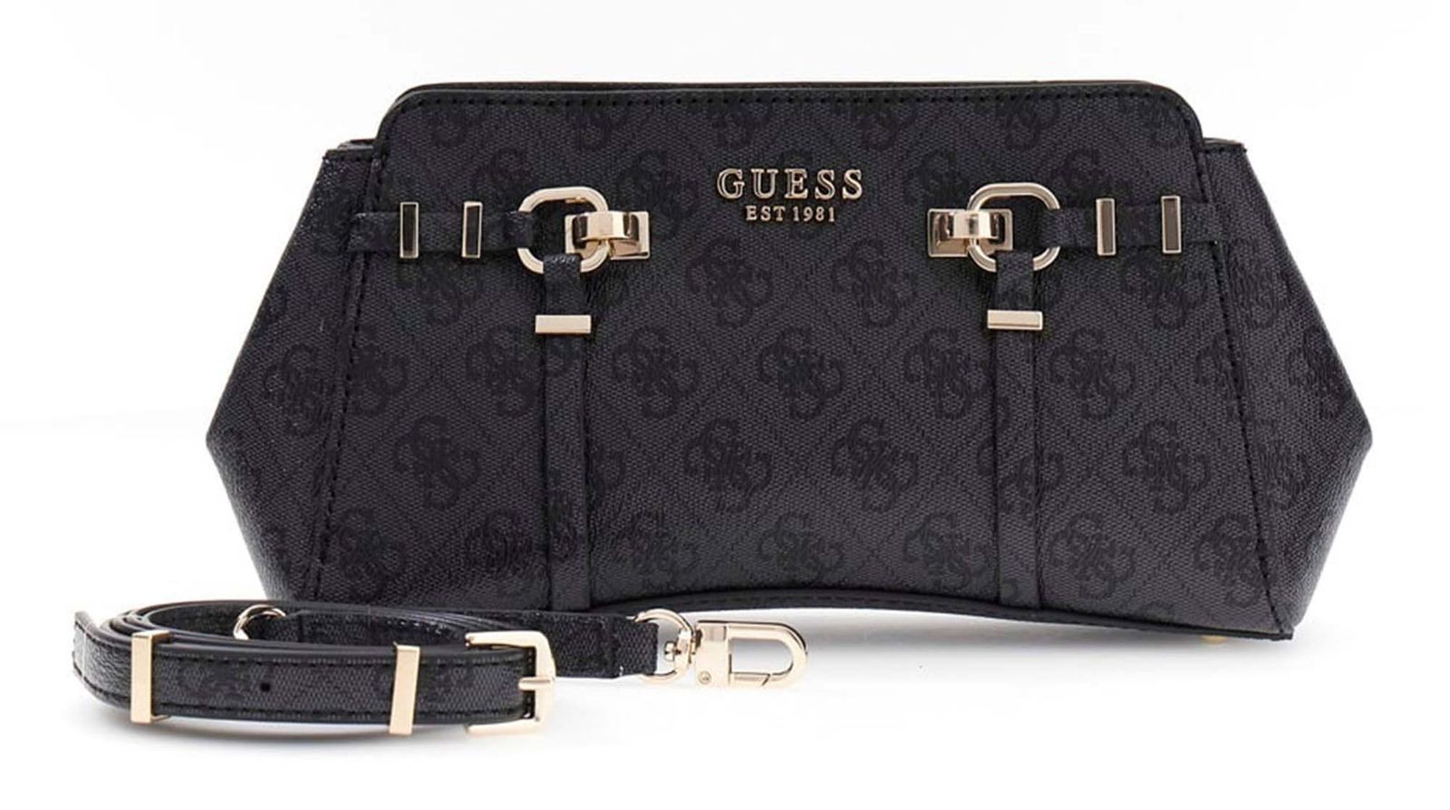 GUESS cross body bag Leona Logo Girlfriend Xbody Coal Logo