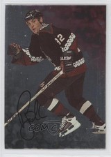 1998-99 ITG Be A Player Silver Auto Rick Tocchet #105 Auto 0xz9