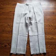 Brooks Brothers 1818 Madison Fit Baird McNutt Irish Linen Pants W40 L32