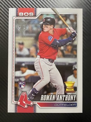 2026 Topps Series 1 Roman Anthony #OTC-12 RC Oversized Boston Red Sox/Top Loader
