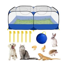 Small Animals Playpen,Reptiles Cage,Chicken Run Coop Chicken Plaype... Fast Ship