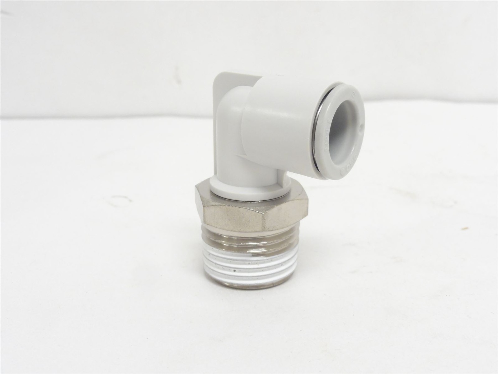 256846 New-No Box; SMC KQ2L12-04NS Air Fitting; 90Deg; 12mm PTC x R1/2" Threads