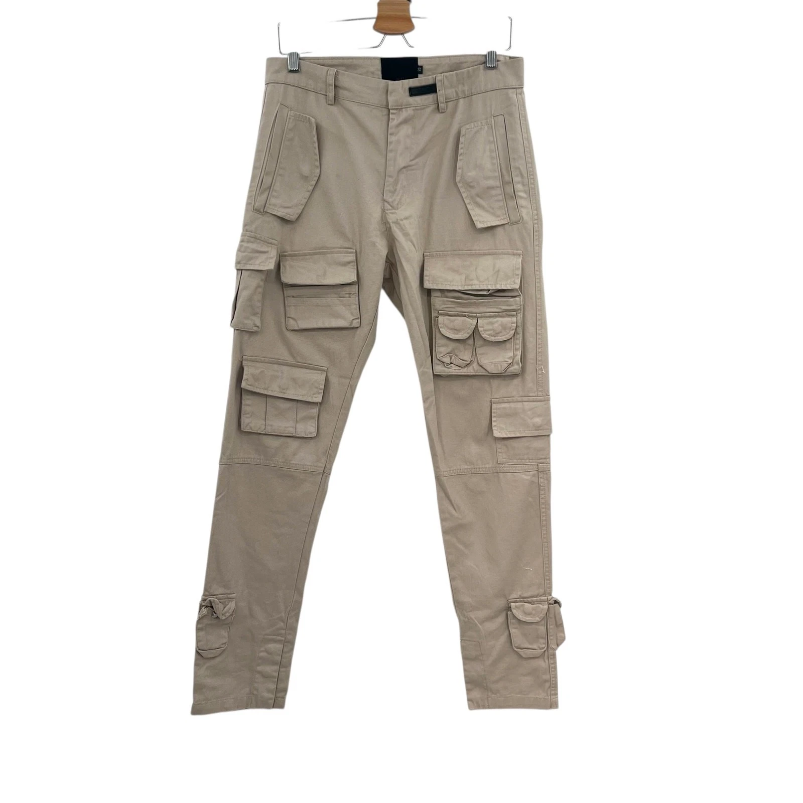 BlackTailor X100 Cargo Pants Cotton Khaki Tan Beige Size 26