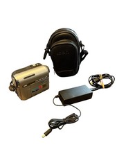 Samsung SC-D353 Mini DV Digital Cam 20X Zoom Battery, Charger Case READ