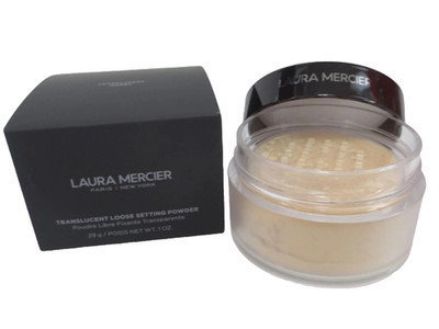 LAURA MERCIER TRANSLUCENT LOOSE SETTING POWDER TRANSLUCENT HONEY 1 OZ BOXED