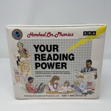 Vintage 1992 Hooked on Phonics Your Reading Power Cassette Tape Booklets SRA Set