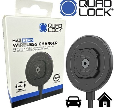 Quad Lock MAG Wireless Auto Handy Lade Station