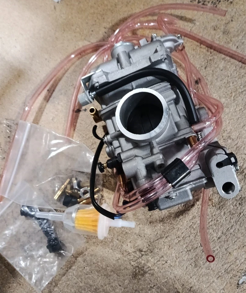 16046-HP1-601 Carburetor Fit for 2006-2014 Honda TRX450R TRX450ER TRX 450R Foto 2 de 4