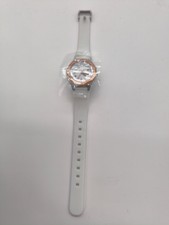 KangaROOS Damenarmbanduhr weißes Silikonarmband