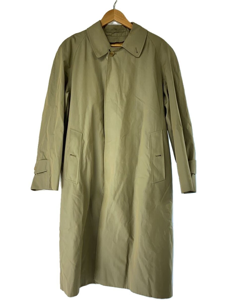 Burberry Khaki Wool Trench Coat for Men Classic Stylish Design #EG ZIA