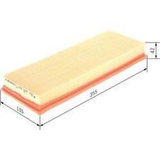 Bosch F 026 400 155 Luftfilter für MERCEDES BENZ CLS E KLASSE G S SL SLK R230