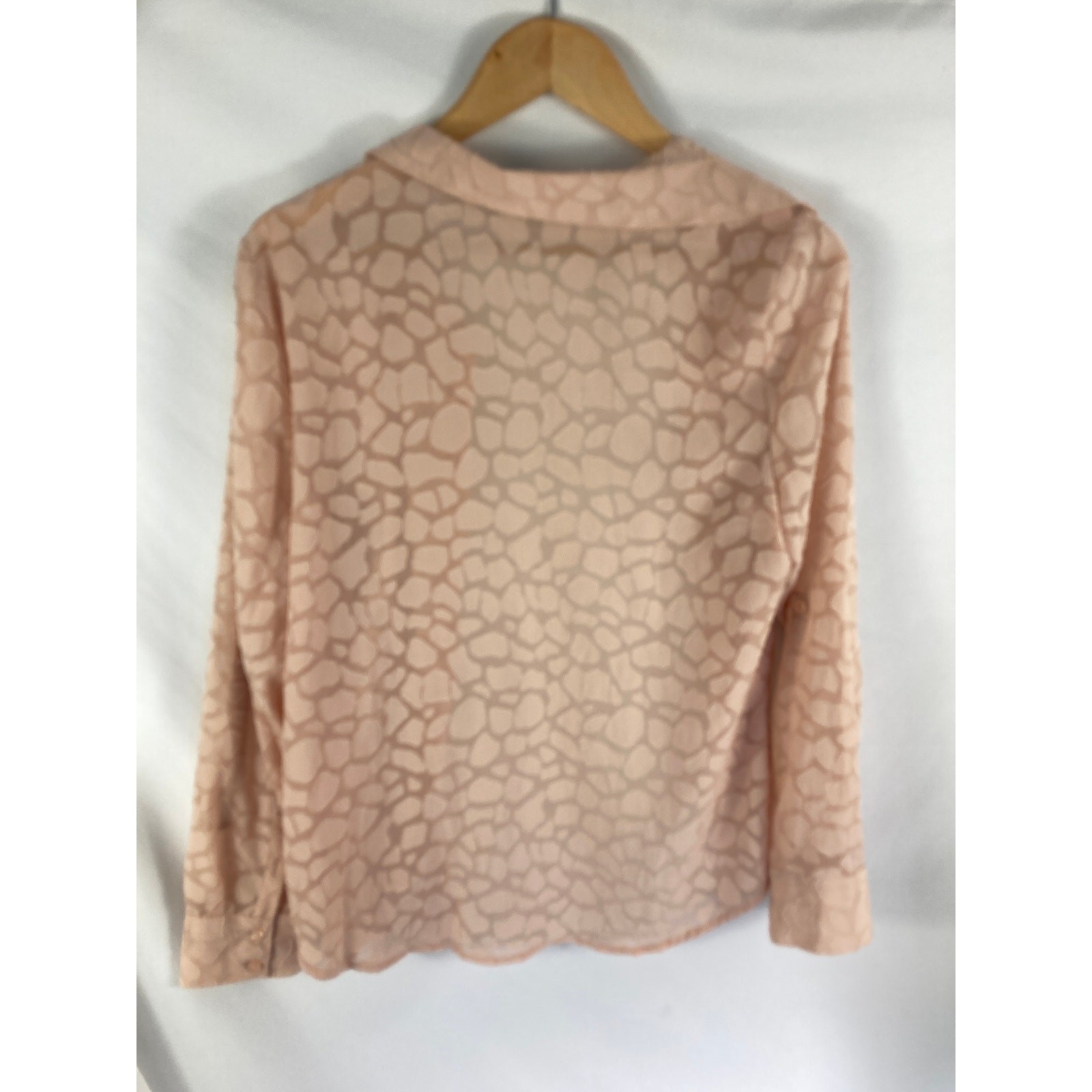 Ann Taylor Patterned Long Sleeve Lightweight Butt… - image 4