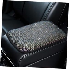 Bling Car Center Console Cover, 12"  8.66" Diamond Auto Center Colorful