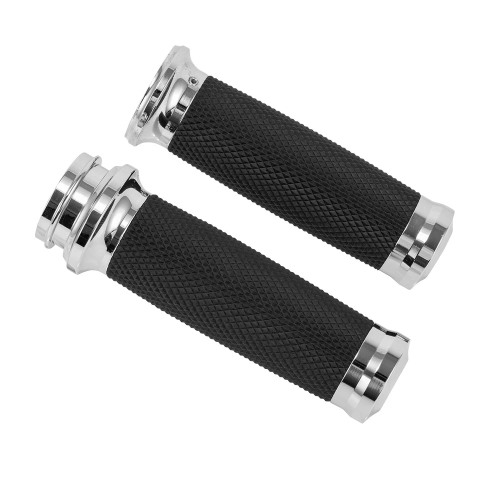 NewFor Harley Dyna Heritage Softail Electronic Throttle 1" Handle Bar Hand Grips - Изображение 3 из 4