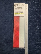 Campbell Scale Models 805, 9 pieces, 55.7 sq. in., Aluminum Corrugated Metal