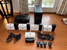 Bose 5.1 Channel Wired Home Theater Speaker System with Subwoofer, Black