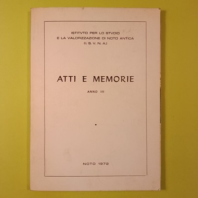 AKTEN UND ERINNERUNGEN JAHR III STUDIE UND AUFWERTUNG BEKANNTER ANTIKER 1972