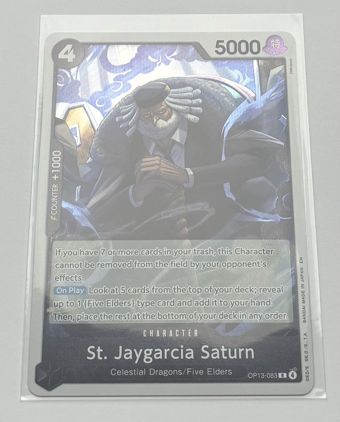 St. Jaygarcia Saturn | OP13-083 R | Carrying On His Will | One Piece | Foil | NM