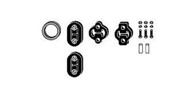 HJS 82 42 4139 Montagesatz Auspuffanlage Abgasanlage für NISSAN Serena (C23)