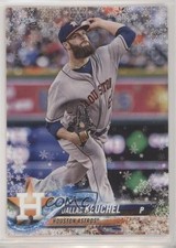 2018 Topps Holiday WalMart Mega Box Metallic Snowflake Dallas Keuchel #HMW55 1u6