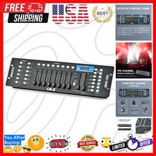 192 DMX 512 Stage DJ Light Controller Lighting Mixer Board Console for Light ...