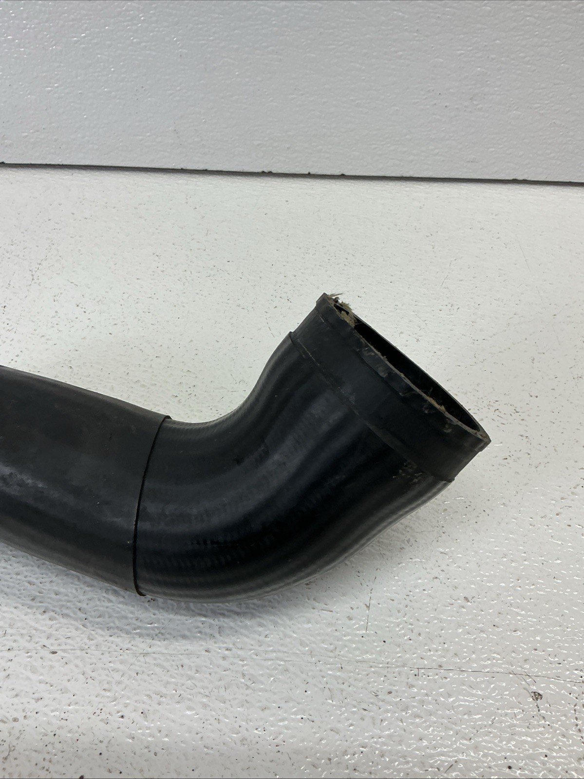 03-12 Bentley Continental Flying Spur 6.0L Left Side Intercooler Hose Pipe OEM