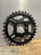 Praxis Chainring 32 Tooth Aluminum Black Wave Technology Direct Mount Bike
