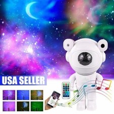 Bluetooth Music Speaker Astronaut Starry Galaxy Projector Night Light Space Star