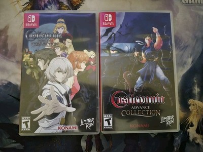 Nintendo Switch Game Lot   Castlevania Advance Collection + Dominus Collection 