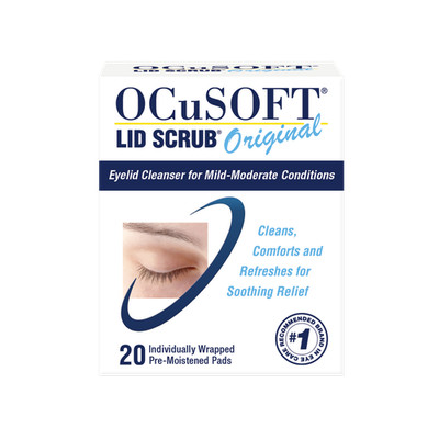Ocusoft ORIGINAL Blepharitis Deckel Peeling Tücher (x20)