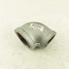 Anvil 2" to 1-1/2" NPT 90  Reducing Elbow Galvanized Iron Pipe Schedule 40 USA