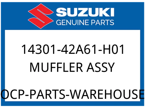 MUFFLER ASSY | Includes Item(s) 9 - 14