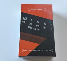 Ledger - Nano X Crypto Hardware Wallet - Bluetooth - Onyx Black