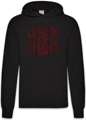 I Went To The Upside Down Herren Hoodie 3XL Angebot Horror Stranger Alphabet
