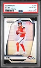 BO NIX 2024 PRIZM SILVER PRIZM ROOKIE RC #309 PSA 10 GEM MINT! BRONCOS 145394350