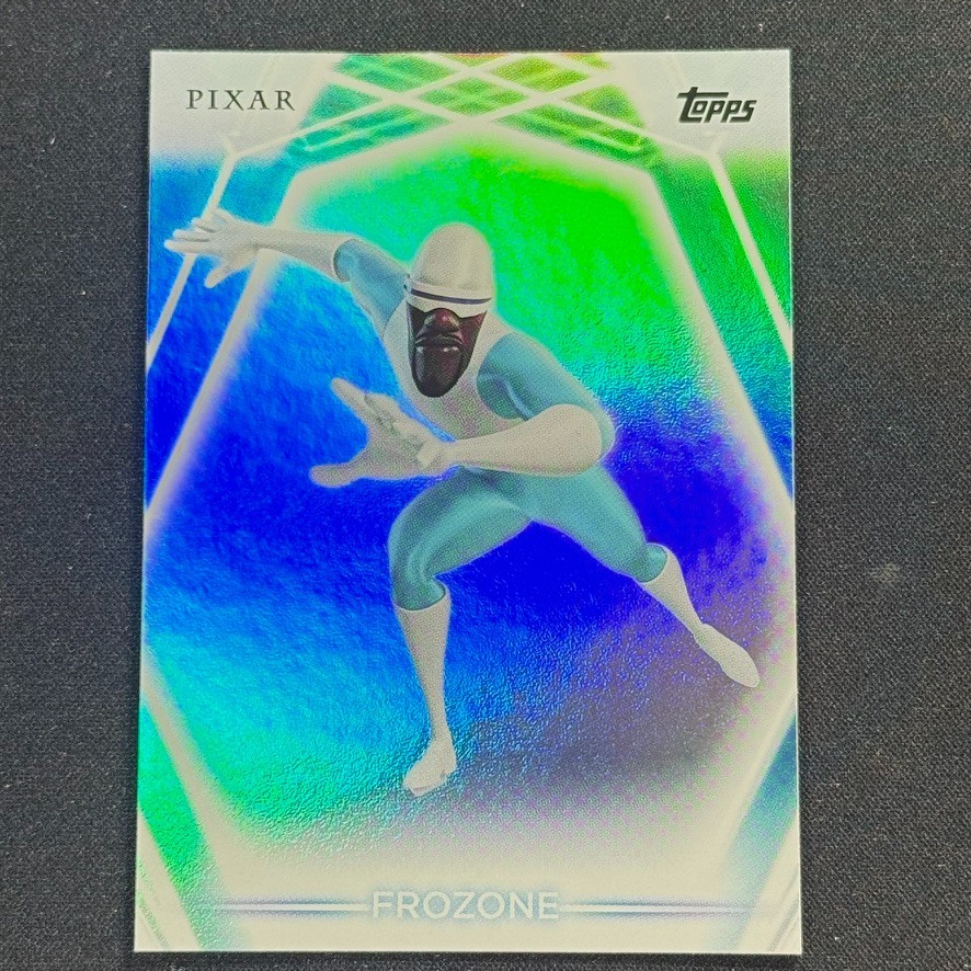 2026 Topps Disney Neon - Frozone #56 Rainbow Foil