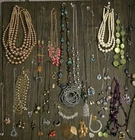 Vintage To Now Estate Costume Jewelry Lot 1 – Almost 2 Pounds