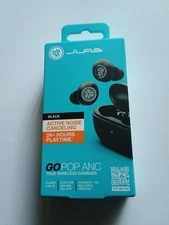 NEW JLab Go Pop ANC True Wireless Bluetooth Earbuds